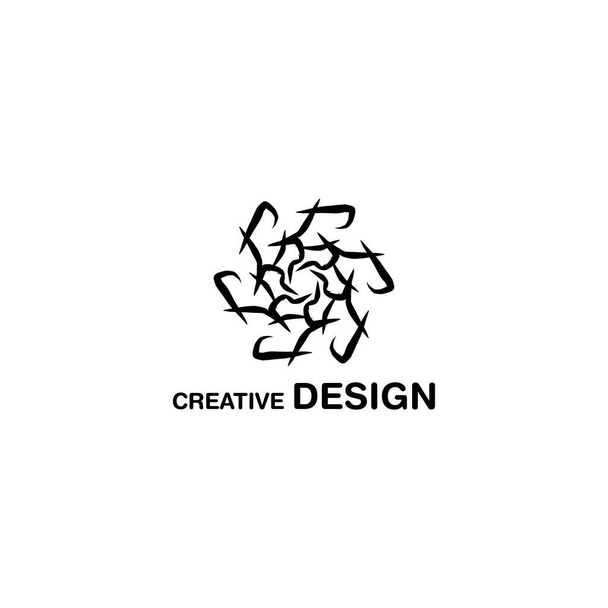Vector moderno del diseño del logotipo creativo abstracto EPS10 - Vector, imagen