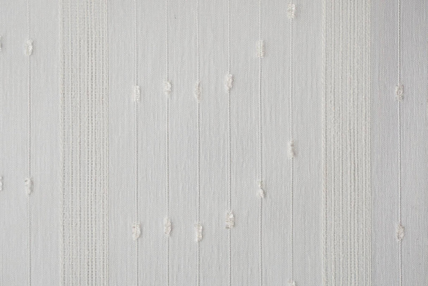 Witte gordijn stof textuur achtergrond - Foto, afbeelding