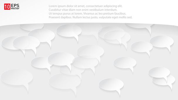 Speech bubble vector - Vector, Image