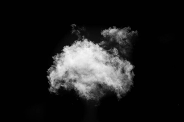 Doku, arkaplan, tasarım, siyah beyaz bulutlar, koyu ton. - Fotoğraf, Görsel