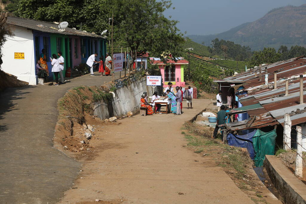 Camp médical gratuit en zone rurale - Photo, image