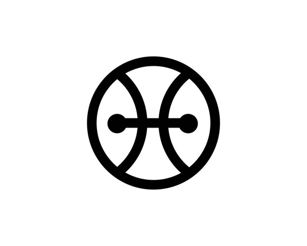 Eredeti levél HXO logó sablon alkalmas a vállalkozások és a termék nevét. Ez a stílusos logó design lehet használni a különböző célokra egy cég, termék, szolgáltatás vagy az összes ötlet. - Vektor, kép