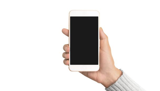 Dispositivo de mano para smartphone y pantalla táctil - Foto, Imagen