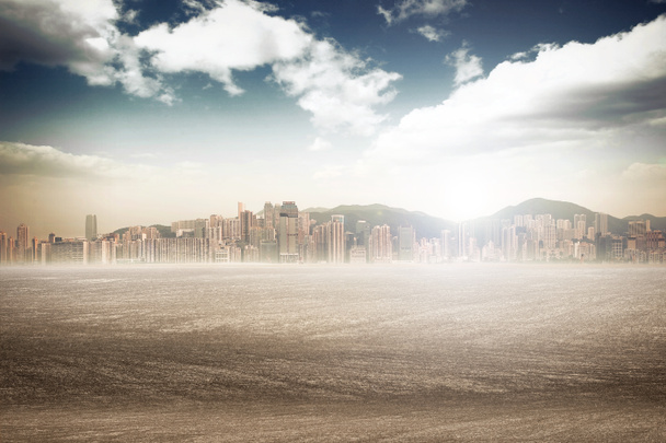 Desert city and ladscape - Photo, Image