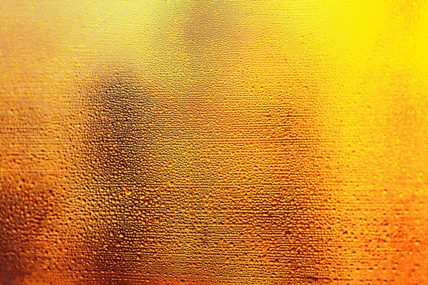 Texture Water Drops . Condensation on the glass . Wet transparent surface - Photo, Image