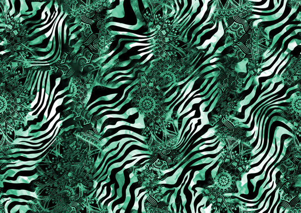 abstract seamless animal skin pattern - Foto, imagen
