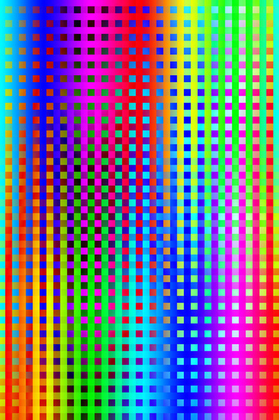Illusione colorato inciampare disegno psichedelico con linee rette sfondo moderno di alta qualità stampe di grandi dimensioni - Foto, immagini