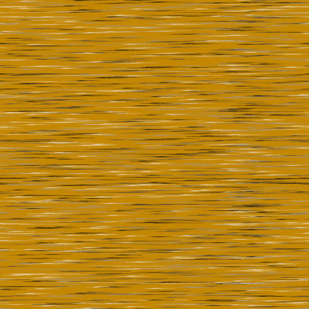 Heather yellow  Marl Triblend textile vector seamless pattern. Cotton fabric repeat texture. Jersey swatch. Melange woven knitwear. - Vector, Image
