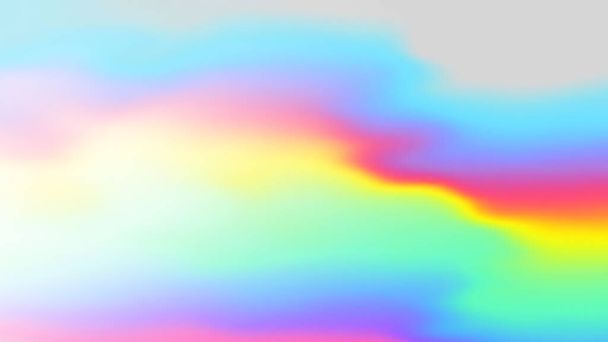 Fond holographique irisé abstrait, gradient de maille vectorielle - Vecteur, image