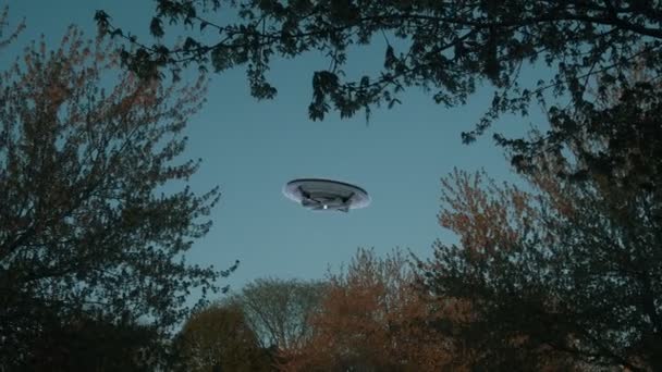 4k UFO wielki - Materiał filmowy, wideo