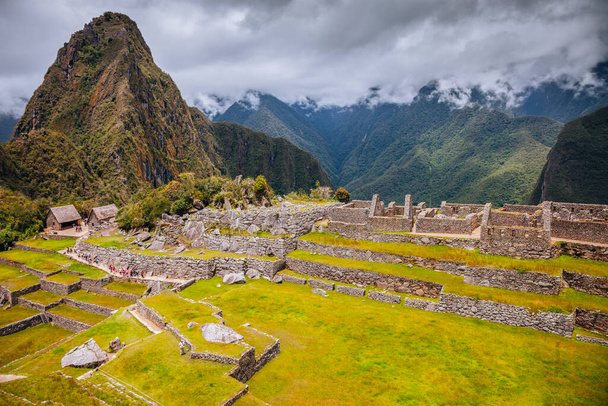 Machu Picchu-Panorama. peru. - Foto, Bild