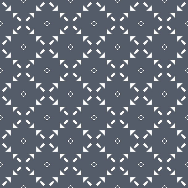 Geometric seamless pattern, abstract geometric background, grey moroccan seamless texture - Vector, Image