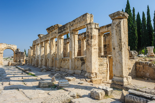 Ruins of Hierapolis, now Pamukkale - Photo, image