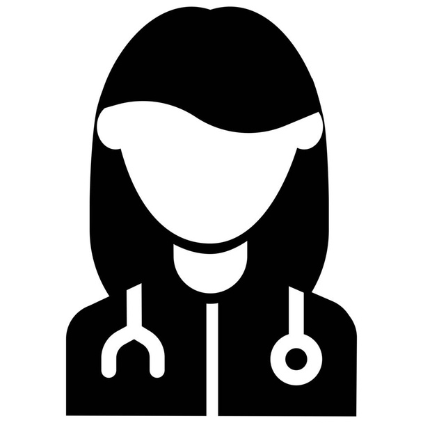 lääkäri terveydenhuollon ikoni - Vektori, kuva
