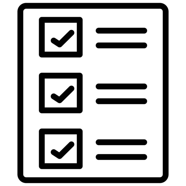 ícone de financiamento de lista de verificação de orçamento em estilo esboço - Vetor, Imagem