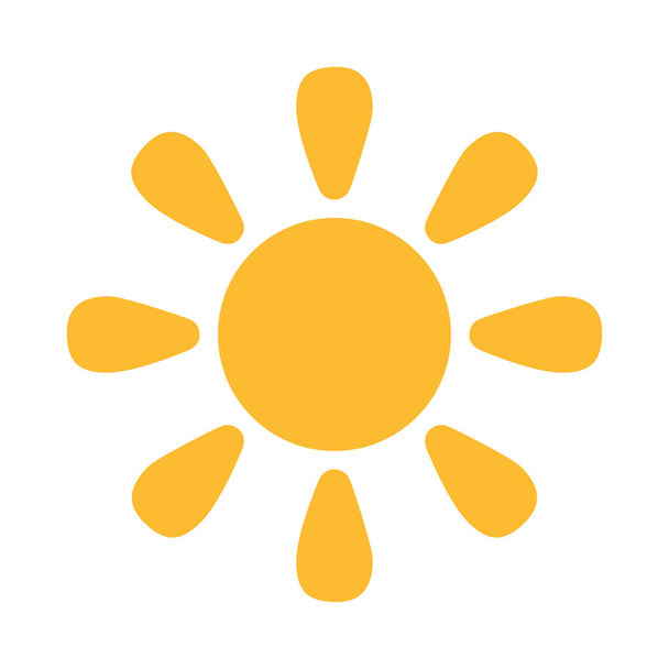 Sun ikon vektor a web design, logó, UI. illusztráció - Vektor, kép