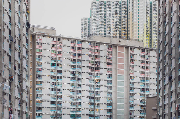 külső állami ingatlan Kowloon, Hong Kong, nappali - Fotó, kép