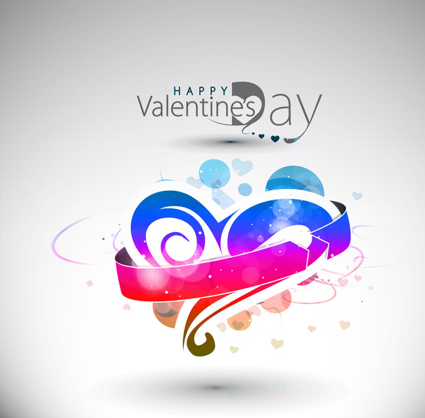 Абстрактні валентинки барвистий фон елемента дизайну серця
. - Вектор, зображення