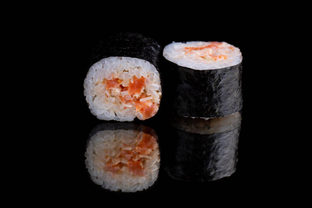 saki maki, weakly salmon, rolls - Foto, Imagem