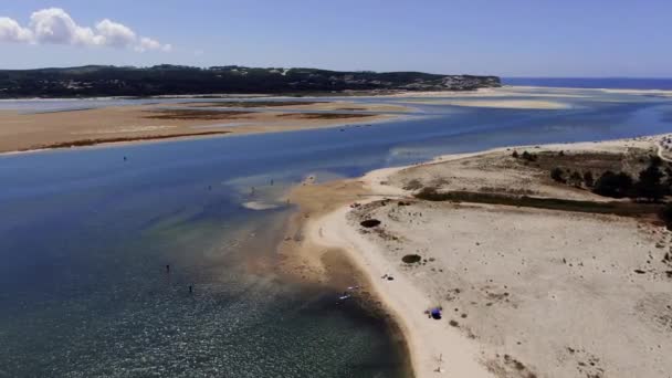 Lagoa de Obidos, Portekiz - Video, Çekim