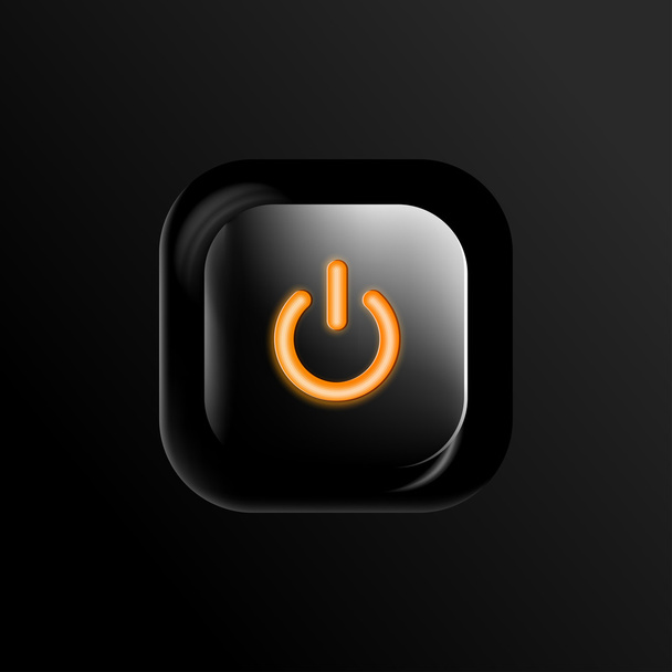 Power Button - Vector, Image