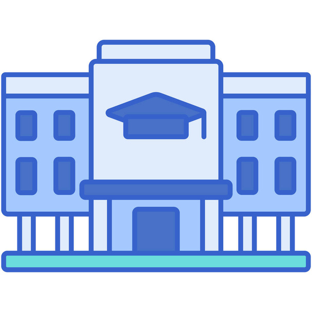 ikona vysokoškolského vzdělávání - Vektor, obrázek