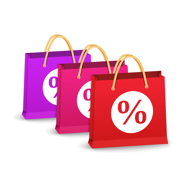 Shopping Bags - Vector, Imagen