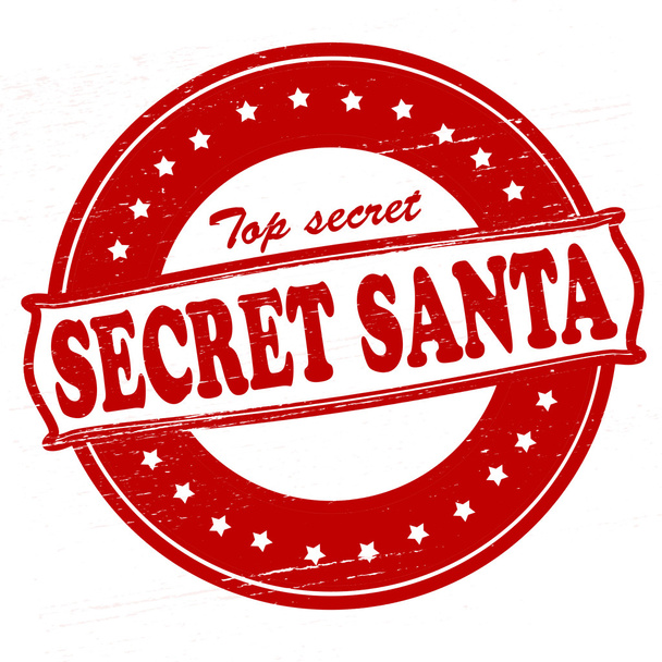 Secret Santa - Vector, Image