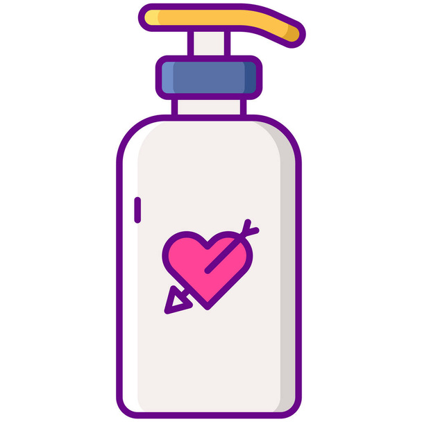 cleanser skin tattoo icon - Vecteur, image