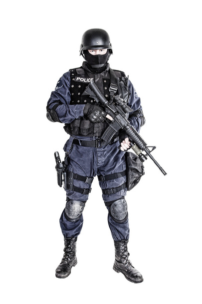 SWAT officer - Photo, Image