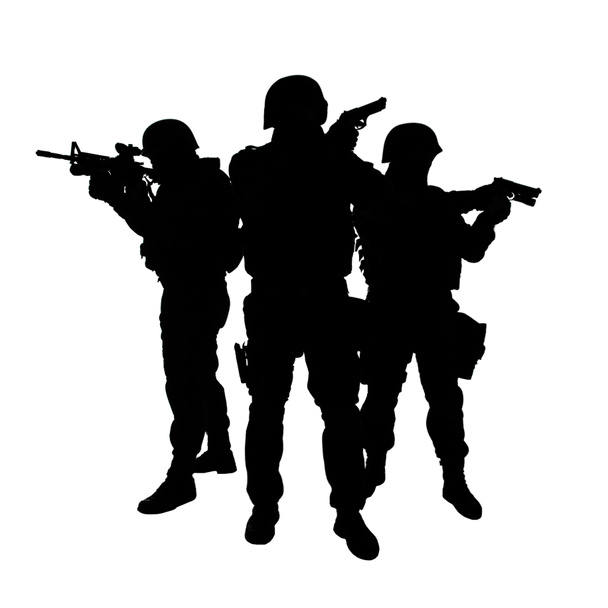 アクションの swat チーム - 写真・画像