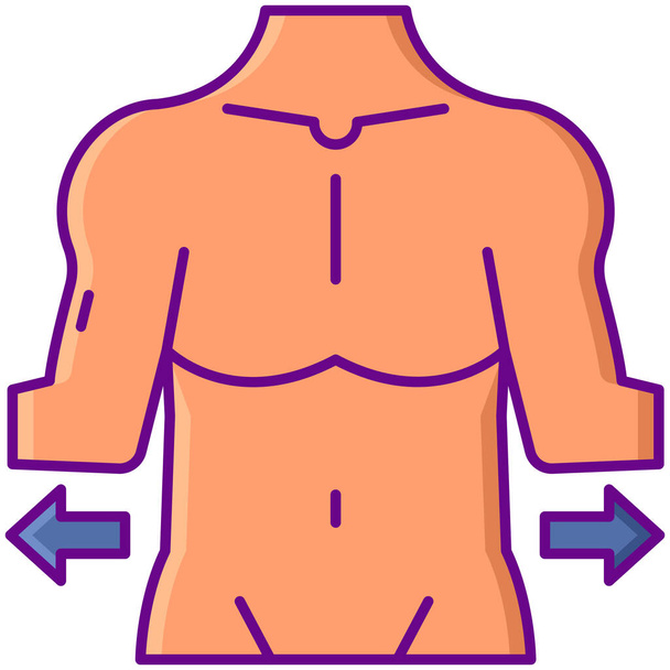 bulk fitness phase icon - Vector, Image