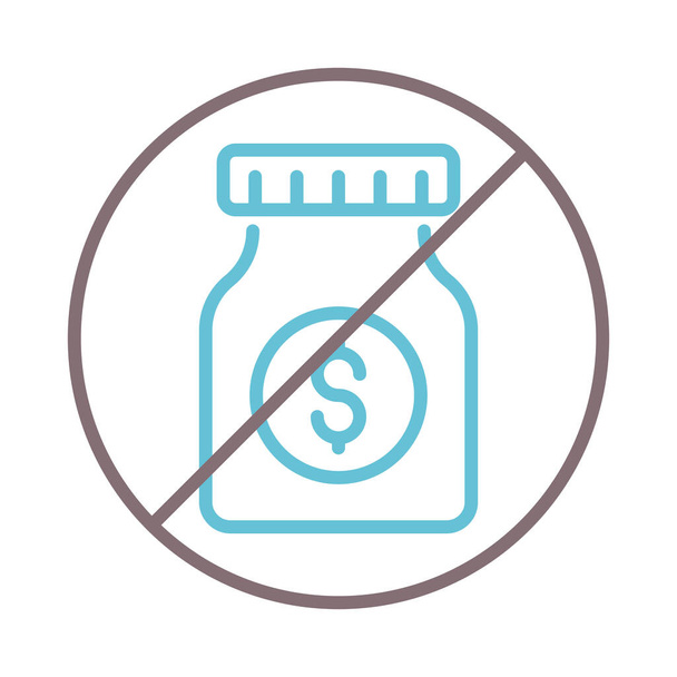 included not payment icon - Vector, Image