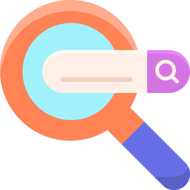 find look magnifier icon in shopping-ecommerce category - Wektor, obraz