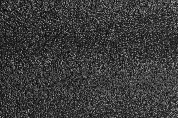 Schiuma nera texture di sfondo in plastica. sfondo nero per i progettisti. polistirolo scuro - Foto, immagini