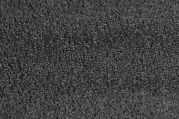 Fekete hab műanyag háttér textúra. fekete háttér a tervezőknek. sötét sztiropor - Fotó, kép