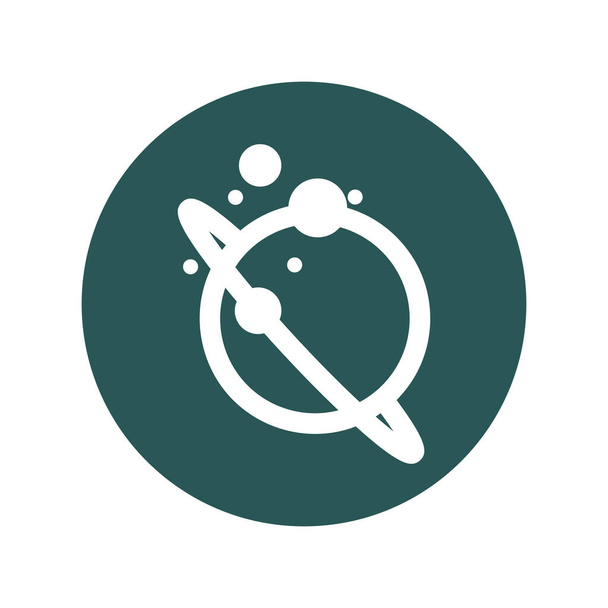 Orbit Vector Icon, das leicht geändert oder bearbeitet werden kann - Vektor, Bild