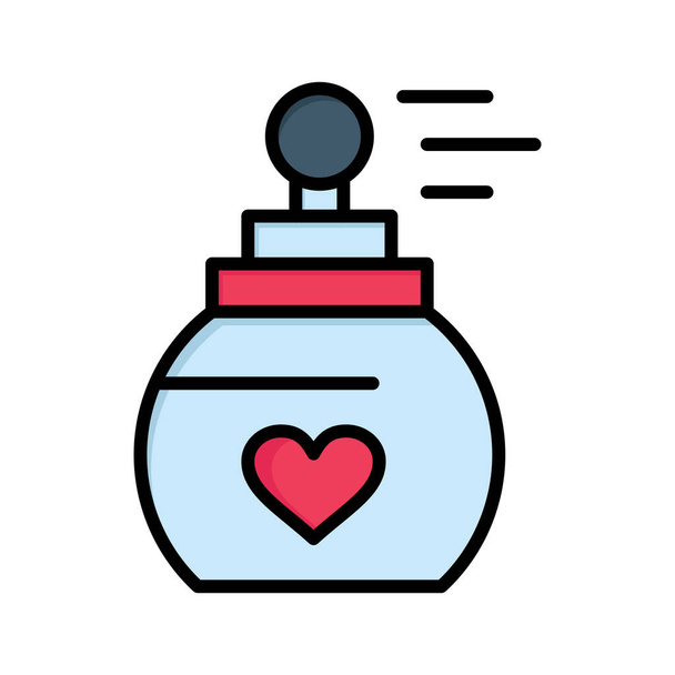 aroma day fragnence icon in filled-outline style - Vector, Image