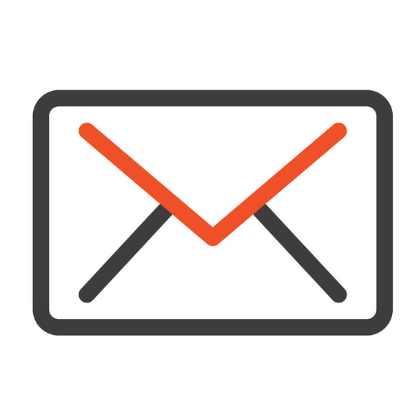 e-mail üzenet ikon vázlatos stílusban - Vektor, kép