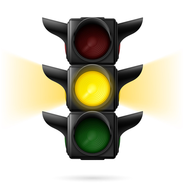 Traffic lights - Vektör, Görsel