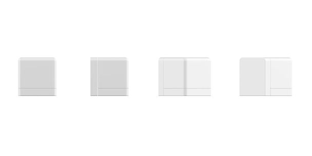 Λαμπτήρας τοίχου mockup απομονώνονται σε λευκό φόντο - 3d καθιστούν - Φωτογραφία, εικόνα