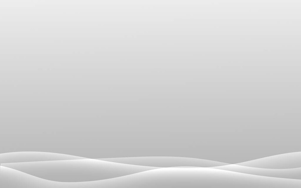 Біла сіра крива хвильова лінія абстрактний фон
. - Фото, зображення