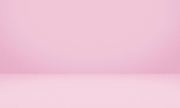 Prázdné růžové barvy textury vzor cement zeď studio pozadí. Používá se pro prezentaci kosmetické přírodní produkty na prodej online. - Fotografie, Obrázek