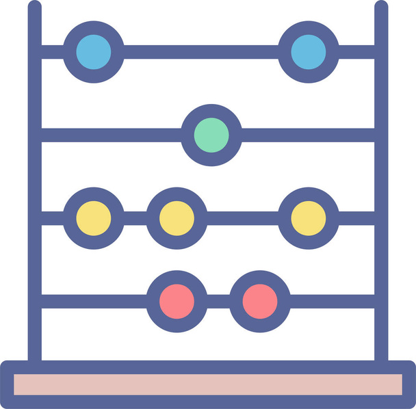 abacus. иконка сайта - Вектор,изображение