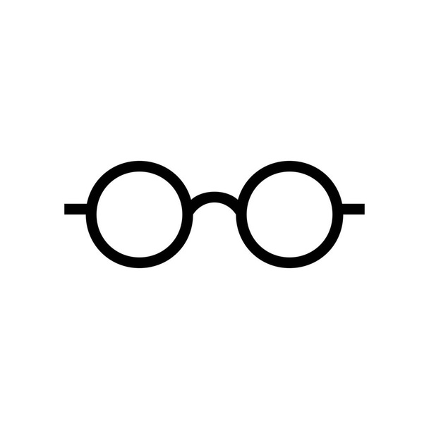 clothes glasses Outline icon in Outline style - Vector, Image
