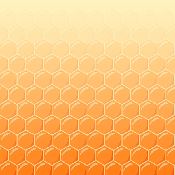 Honingraat als vector achtergrond - Vector, afbeelding
