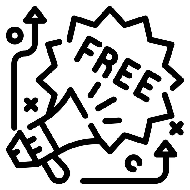 free freebie freedom icon in Business & management category - Vector, Image