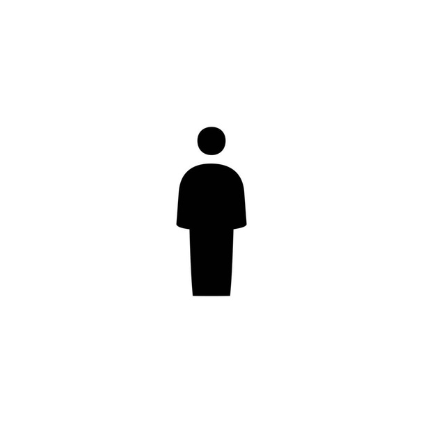 amenità uomo toilette icona in stile solido - Vettoriali, immagini