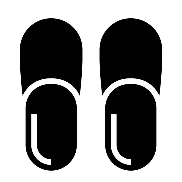 icône de maison de pied décontracté dans la catégorie Meubles et décorations de maison - Vecteur, image
