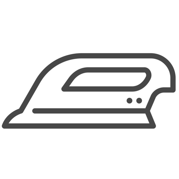 clean iron ironing icon in Outline style - Vector, Image
